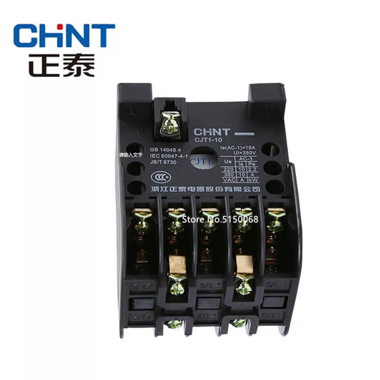 Original CHINT CJT1-10 CJT1-20 CJT1-40 CJT1-60 CJT1-100 CJT1-150 Amp AC220V 380V Contactor AC Contactor CJX2 NXC LC1