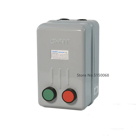 Chint Electromagnetic Starter QC36-4TA QC36-10TA QC36-20TA Motor Starter Phase Loss Protection Magnetic Switch