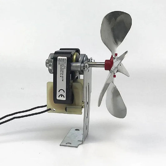 Refrigerator Freezer Fan Cooling Fan Motor 27W 220V 240V AC Pole Fixing Foot with Blades HLS61-20D