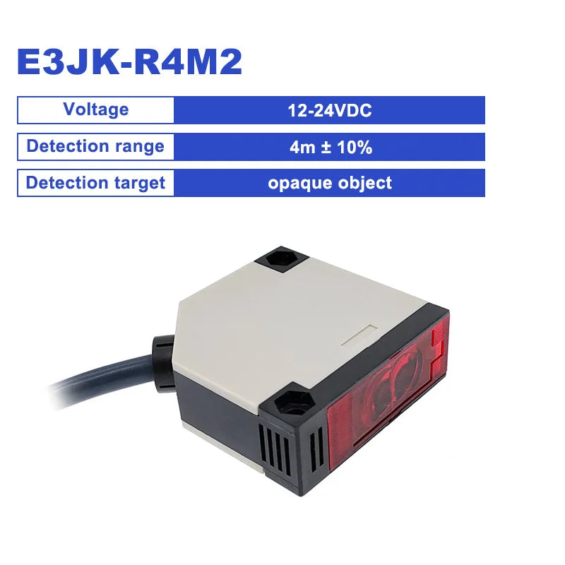 E3JK-R4M1/2 E3JK-DS30M1/2Photoelectric Switch DC24V AC220V 24V-220V Diffuse Reflection Infrared Switch Diffuse Reflective Sensor