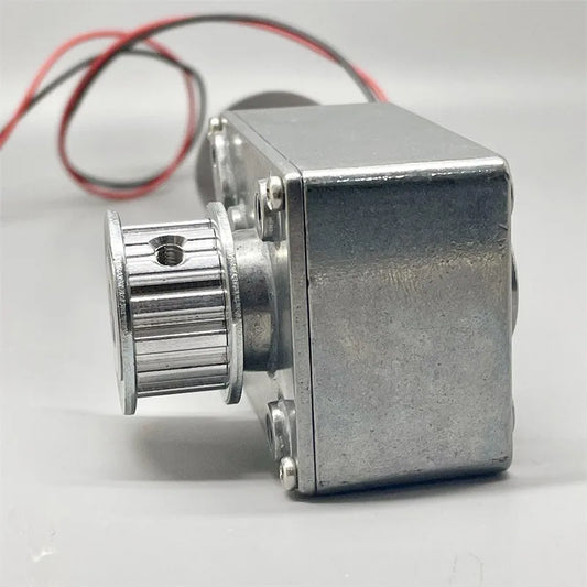 New High Torque Worm Gear Right Angle Reduction Motor 5840-31ZY DC 12V 260rpm Speed Regulation/Positive And Negative Rotation