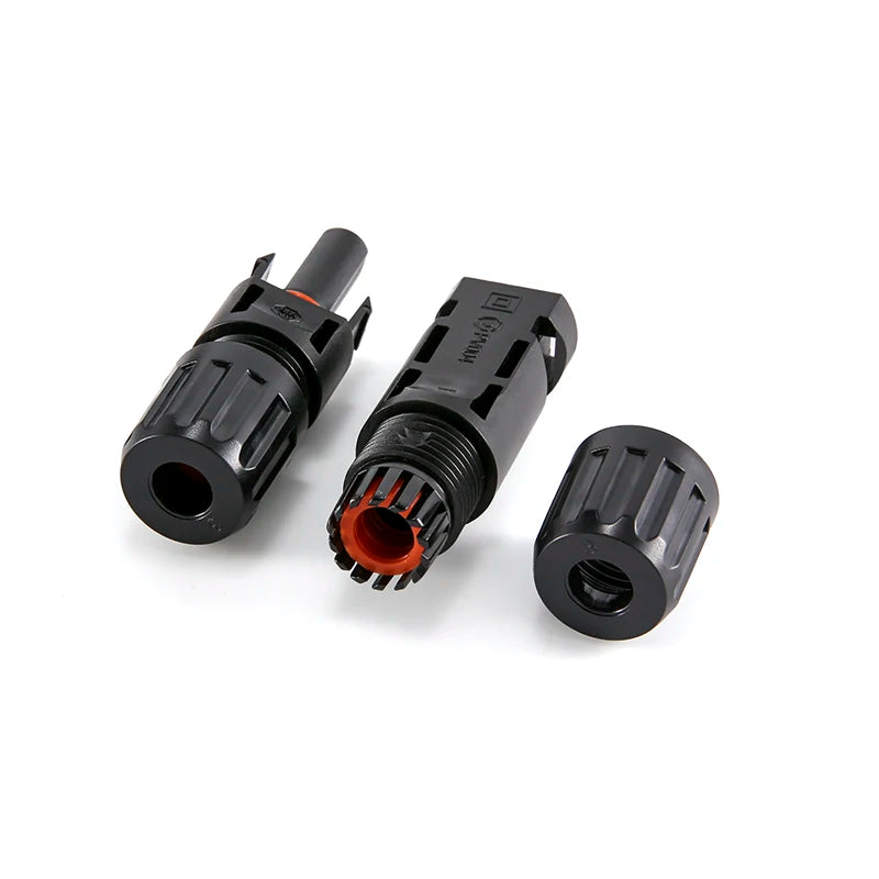 Free shipping PV004 TÜV IP68 DC Solar Connector 1000V/30A Panel Stecker PV Connectors Kit for Cable 2.5/4/6mm2 Wholesale