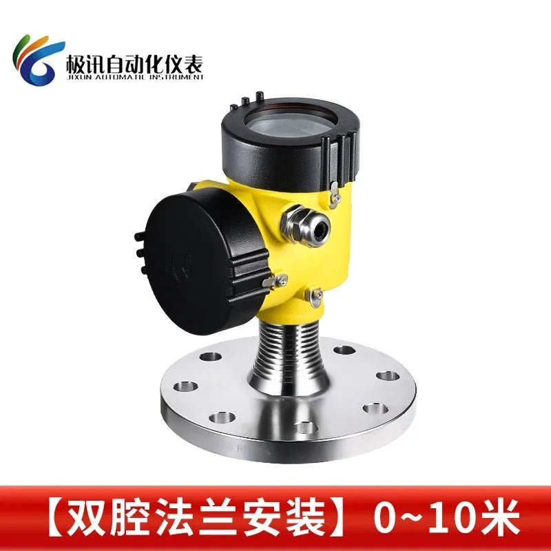Double Chamber Flange Radar Level Transmitter 0~10m