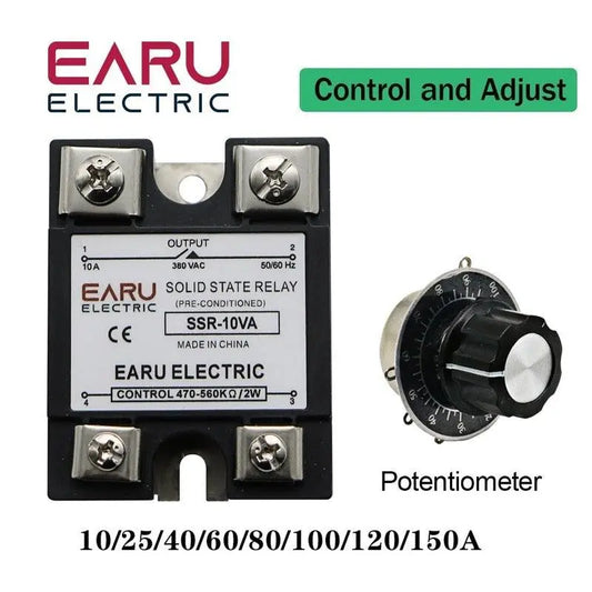 SSR-10VA SSR-25VA SSR-40VA SSR Solid State Relay Voltage Regulator - electrical center b2c