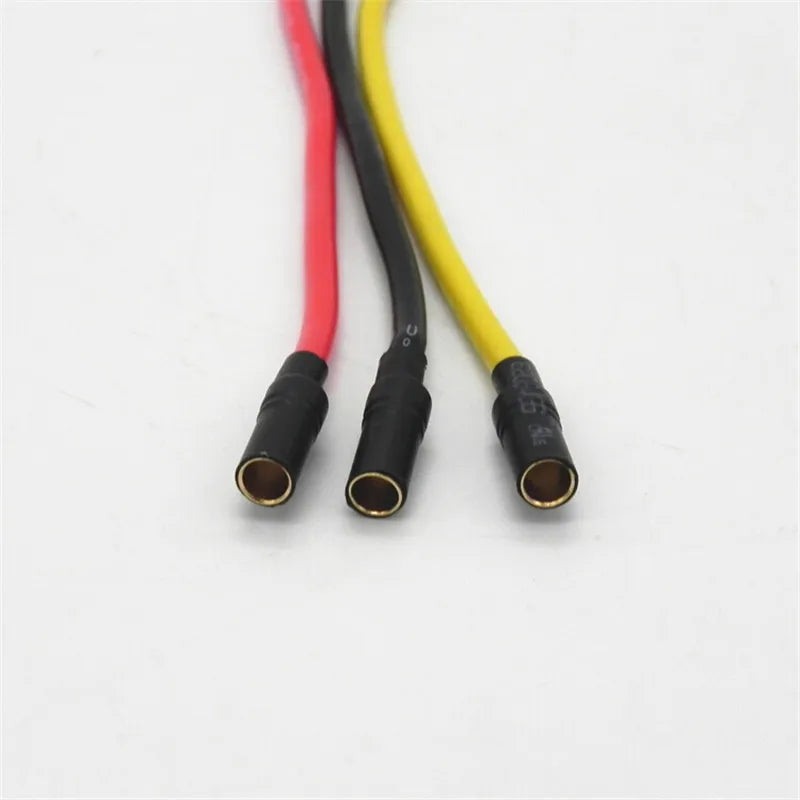 3.5mm Banana Bullet Female To 3.5mm Banana Bullet Male Charger Cable Connecotor Adapter 16AWG 150MM