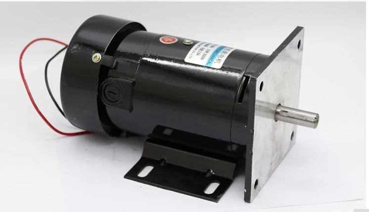 300W DC Motor 220V Permanent Magnet 1800rpm High Speed Motor Can Adjust Speed Forward and Reverse Electric DC Mini Moter Engine