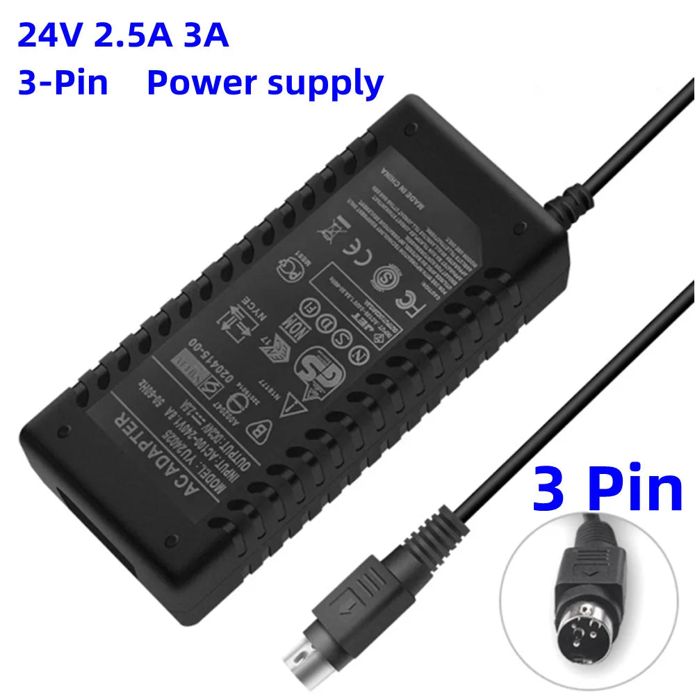 electrical center b2c | Universal 24v 3A 3 Pin Power Supply 24V 2.5A ...