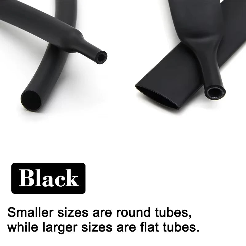 1~10m Dual Wall Heat Shrink Tube Diameter1.6 - 52mm Adhesive Lined Polyolefin ﻿Wrap 3:1/4:1 Ratio With Glue Cable Protect Sleeve