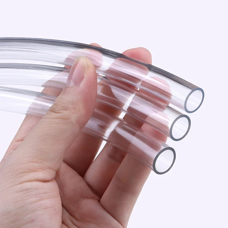 1~10m PVC Hoses Inner Diameter 2 3 4 5 6 8 10 12 14 16 18 20 25mm Transparent Plastic Hose High Quality Garden Tube Water Pipe