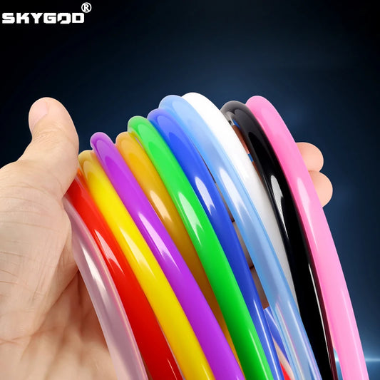1~10m Silicone Hose Food Grade High Temperature Nontoxic Pipe 1 2 3 4 5 6 7 8 10mm for Faucet Aquarium Garden Water Tube