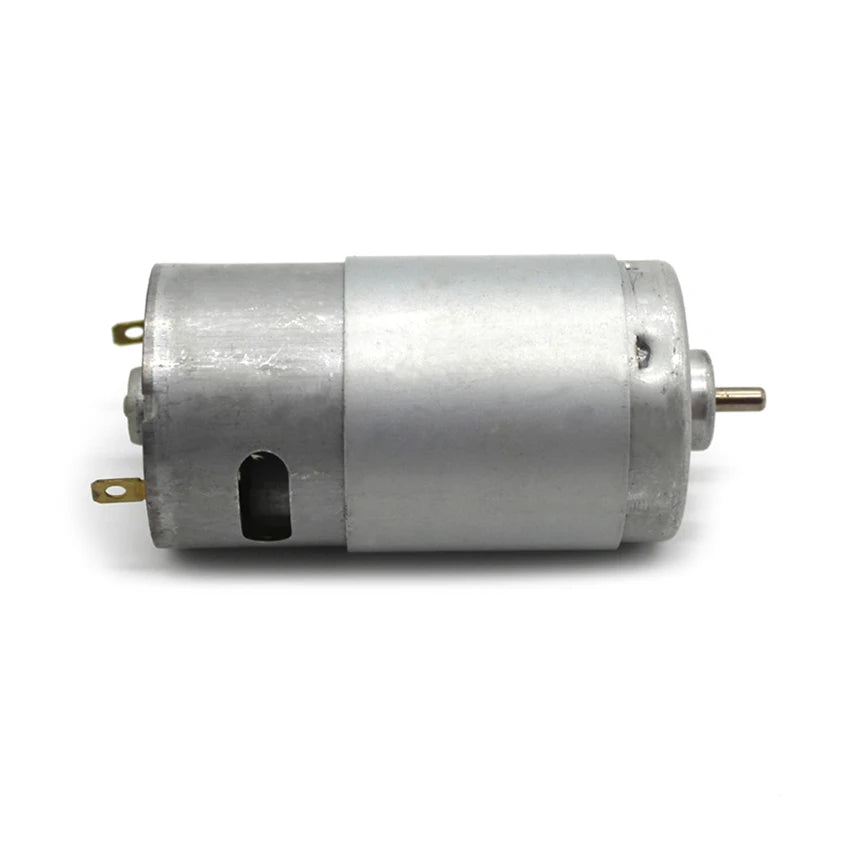 575 Micro DC Motor 12V 3200rpm High Speed Large Torque Metal Moter Low Noise Electric DC12V Motors DIY Engine Tool Model Drill
