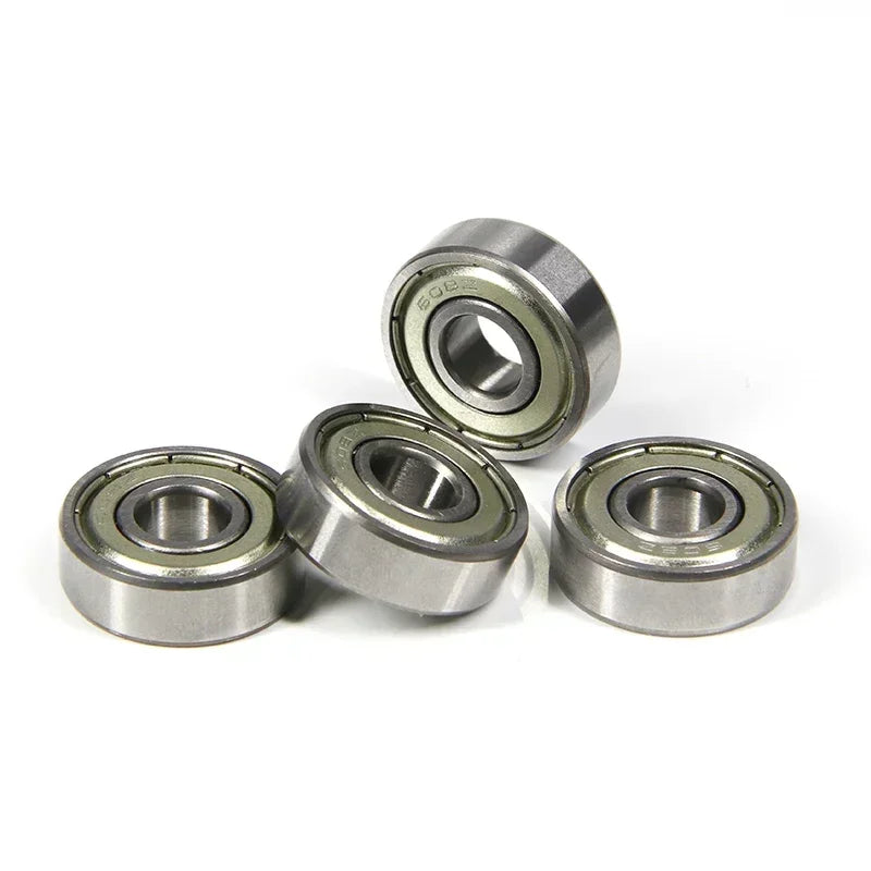 Ball Bearings 608Z 608ZZ Deep Groove 8x22x7mm ABEC-7 Mini Ball Bearing Carbon Steel for Skateboard Scooter 3D Printer Parts
