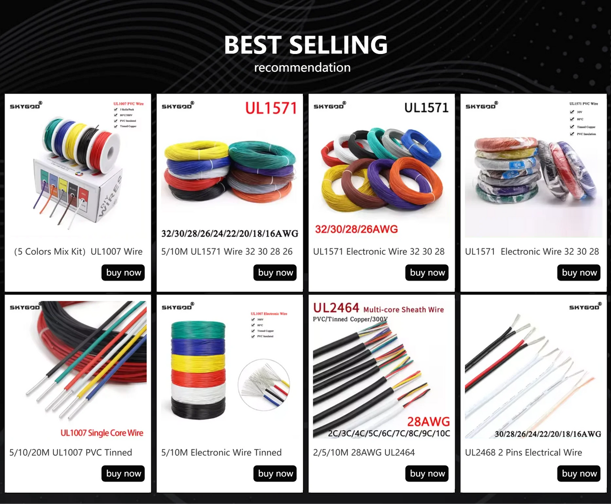 5~100m Car Wire AVSS Thin PVC Insulation Pure Copper Line 22 20 18 16 14 13 AWG Speaker Audio Cable DIY Automotive Wires