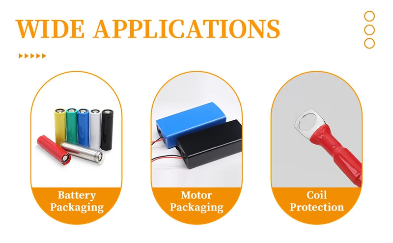12Colors! 1m 18650 Lipo Battery PVC Heat Shrink Tube Pack 7mm ~ 103mm Insulated Film Wrap Case Wire Protection Cable Sleeve