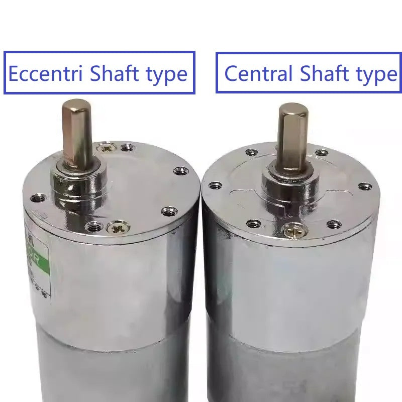 37GB520 DC Gear Motor 12V 24V High Torque Low Speed Micro Electric Motor