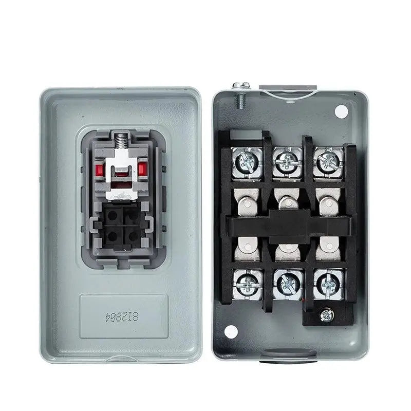 Start Push Button Switch AC220V 380V 3 phase BS211B BS216B BS230B Motor Control Start Stop ON-OFF 3.7KW - electrical center b2c