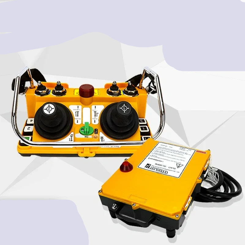 F24-60 joystick remote, U Segment 36v 1 Transmitter 1 Receiver radio control,5 speed joystick remote, emergency stop crane remote, 