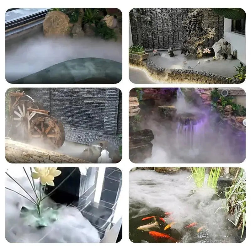 Ultrasonic Humidifier AC 220V To DC 24V Mist Maker Fogger Nebulizer Water Fountain Fish Tank Pond Atomizer Head Air Humidifier - electrical center b2c
