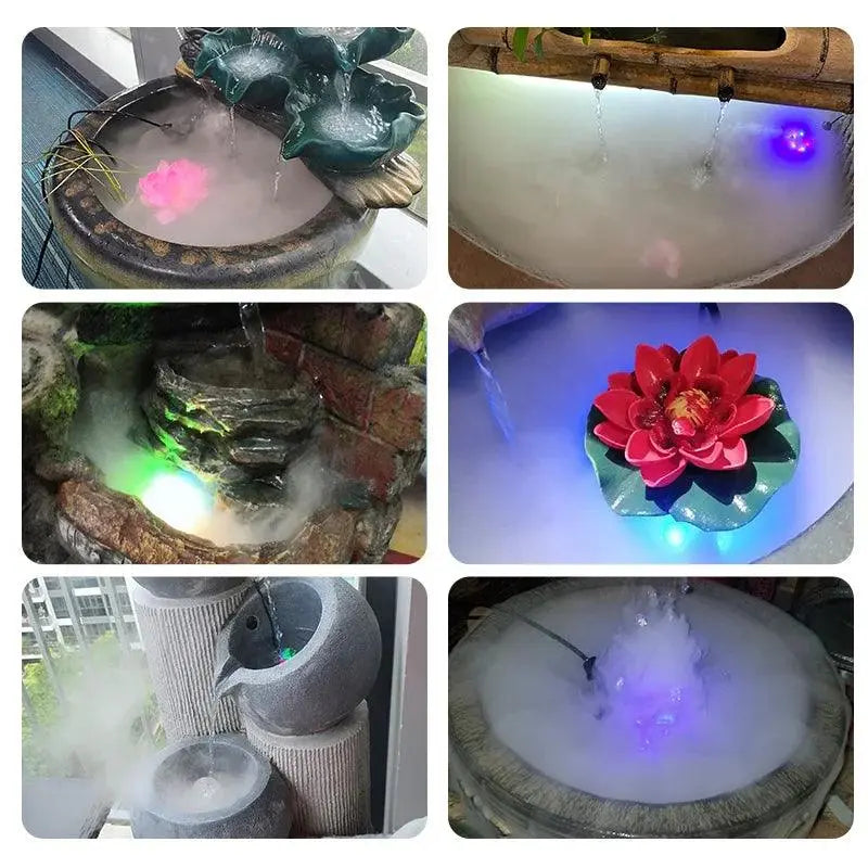 Ultrasonic Humidifier AC 220V To DC 24V Mist Maker Fogger Nebulizer Water Fountain Fish Tank Pond Atomizer Head Air Humidifier - electrical center b2c