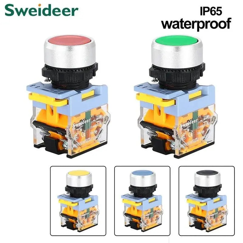 electrical center b2c | Red Green Yellow Blue White Switch: Waterproof ...