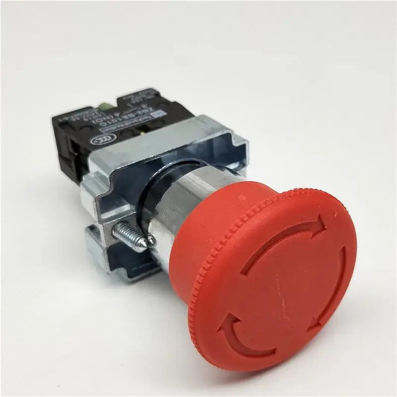 XB2-BS142 XB2-BS442 XB2-BS542 1NC Key Emergency Stop Rotary Push Button Switch 2 Position Locking 22mm Mushroom Head Button - electrical center b2c