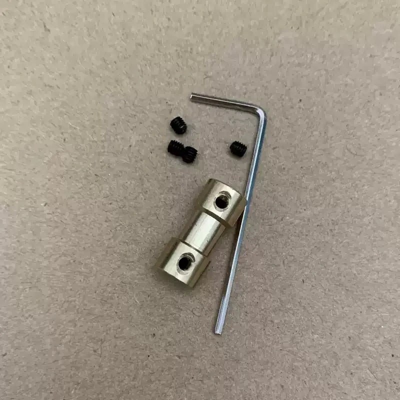 N20 motor coupler,shaft coupling,hex coupler,round shaft coupler,flange coupling,3mm-3mm coupler,motor shaft connector,N20 motor accessory,mini coupler,robot diy parts,micro transmission fitting,extended shaft coupler