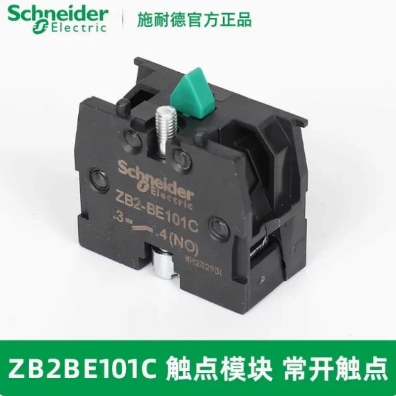 XB2 push button,ZB2BE101C CONTACT KIT pushbutton,momentary self reset metal push button switch