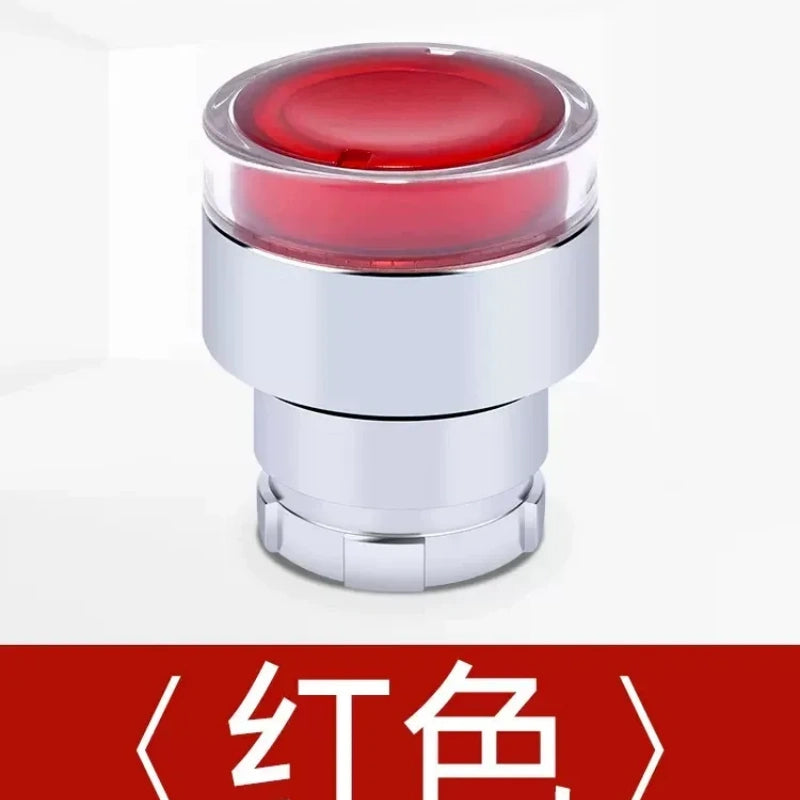 ZB2BW push button,ZB2BWB31C,ZB2BWB41C,ZB2BWM31C,illuminated push button,LED pushbutton switch,22mm lighted push button,ACDC24V push button,AC220V indicator button,green illuminated push button,flat head push button,momentary push button,industrial control switch,machine tool signal button,XB2 series accessory,LED lamp holder push button