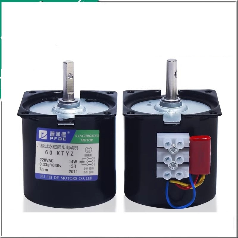 60KTYZ Permanent Magnet Synchronous Motor for Projector Screen, Electric Curtain & Automation Equipment