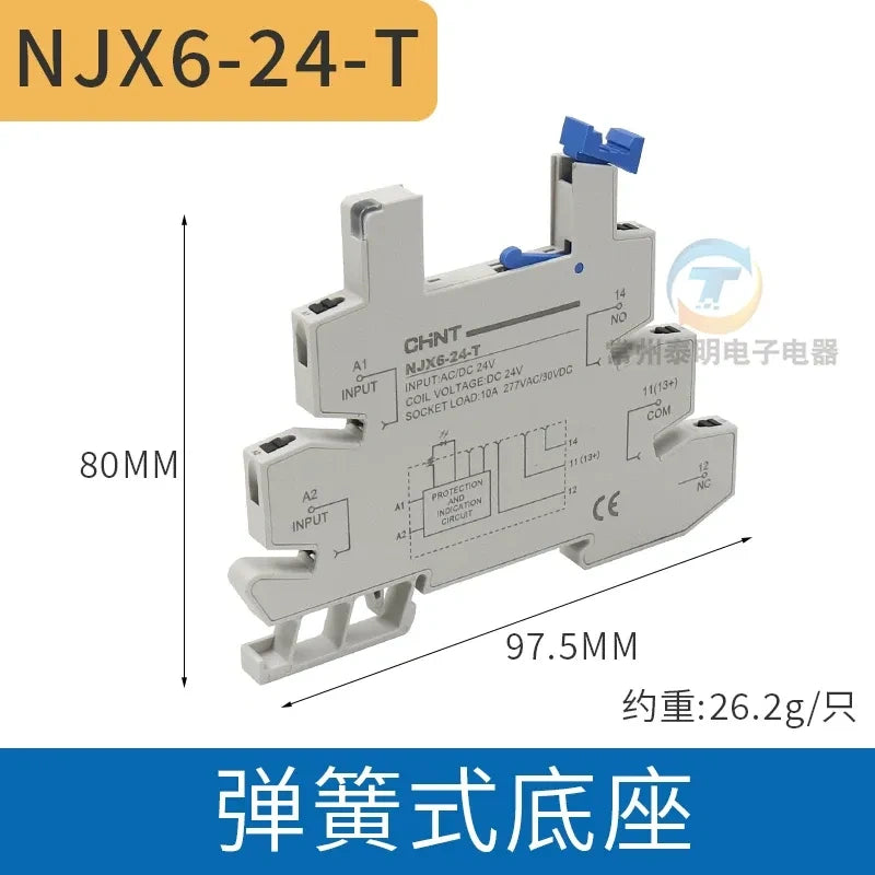 Spring Cage Terminal Socket Base
