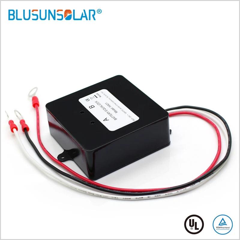 Battery Equalizer for 2x12V  Flood AGM Lead Acid Batteries HA01 Voltage Balancer Lead Acid Battery Charger Regulator In Serial