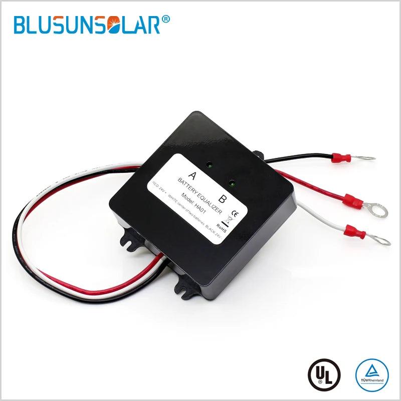 Battery Equalizer for 2x12V  Flood AGM Lead Acid Batteries HA01 Voltage Balancer Lead Acid Battery Charger Regulator In Serial