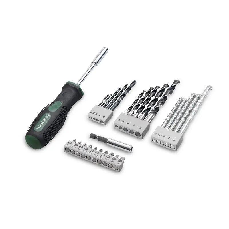 BOSCH 27-Bit Mixed Drill Set|  Hand Tool Combination - electrical center b2c