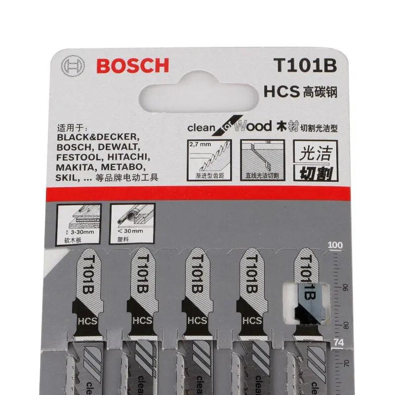 BOSCH- SawBblade T101B Jig Saw Blade High Carbon Steel Material - electrical center b2c