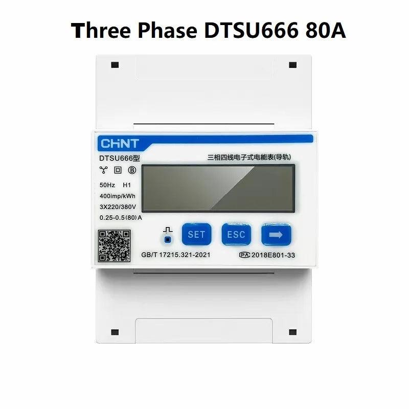 3-fázový Smart meter SOLAX Chint DTSU666 | K&V ELEKTRO a.s 3-fázový Smart meter SOLAX Chint DTSU666 | K&V ELEKTRO a.s