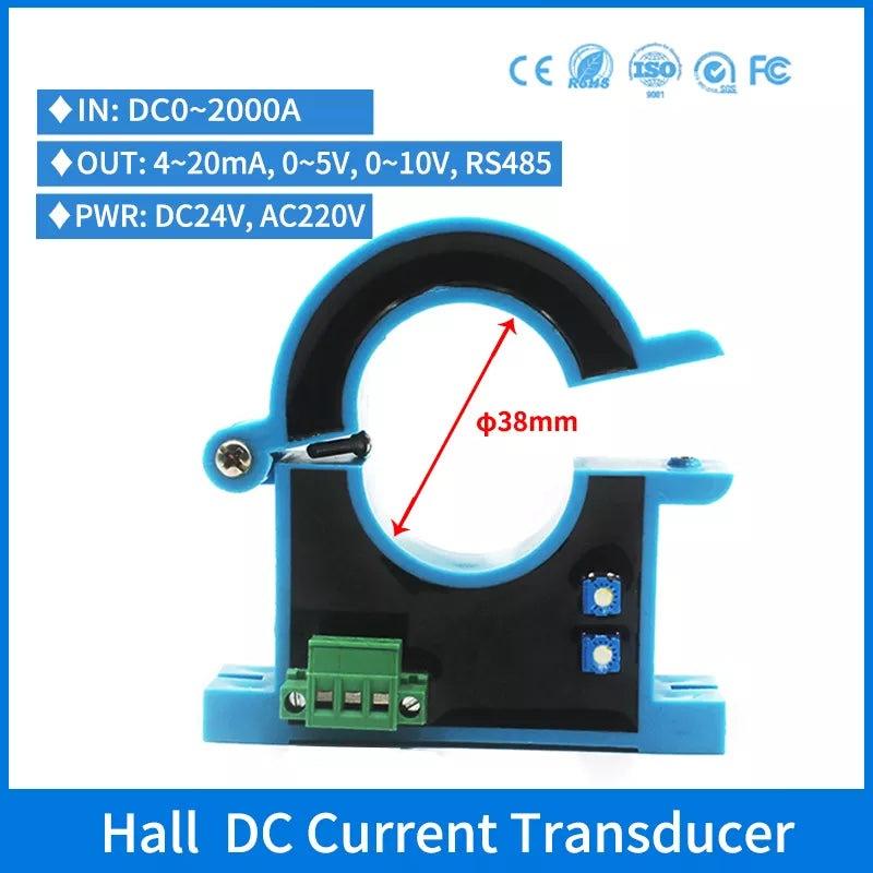 Buy AC Current Transducer, AC 0-5A Input DC 0-5V Output AC Transmitter Current Sensor