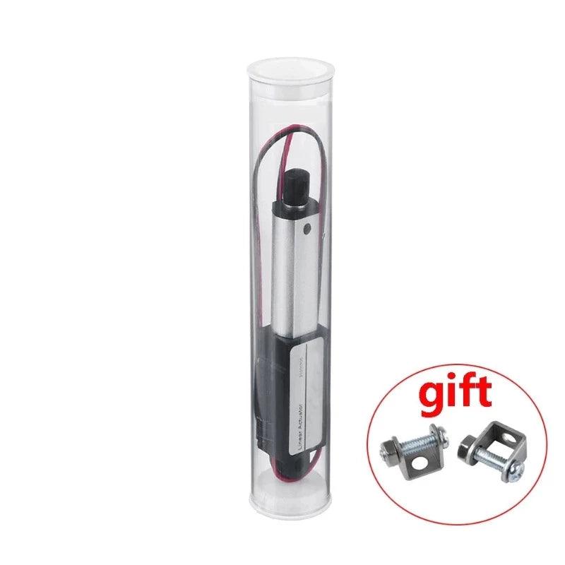 DC Micro Linear Actuator 12V 188N Telescopic Rod 17mm 30mm 50mm 75mm100mm Electric Lineal Actuador Motor 12 V Remote Controller