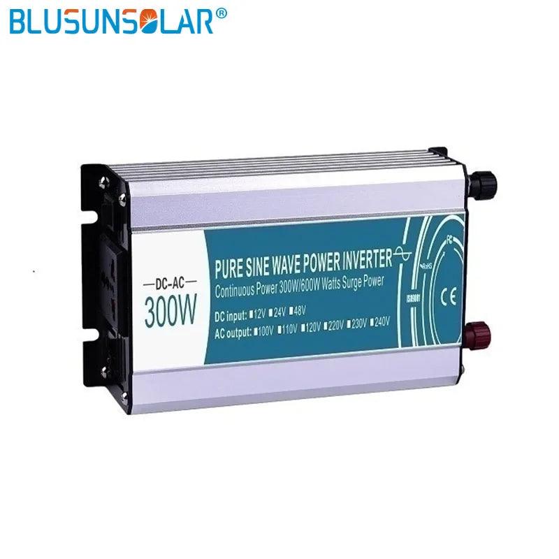 DC/AC 300W 12v/24v/48v Pure Input Sine Wave Power Inverter To110v 220v 230v  50/60hz Inverter