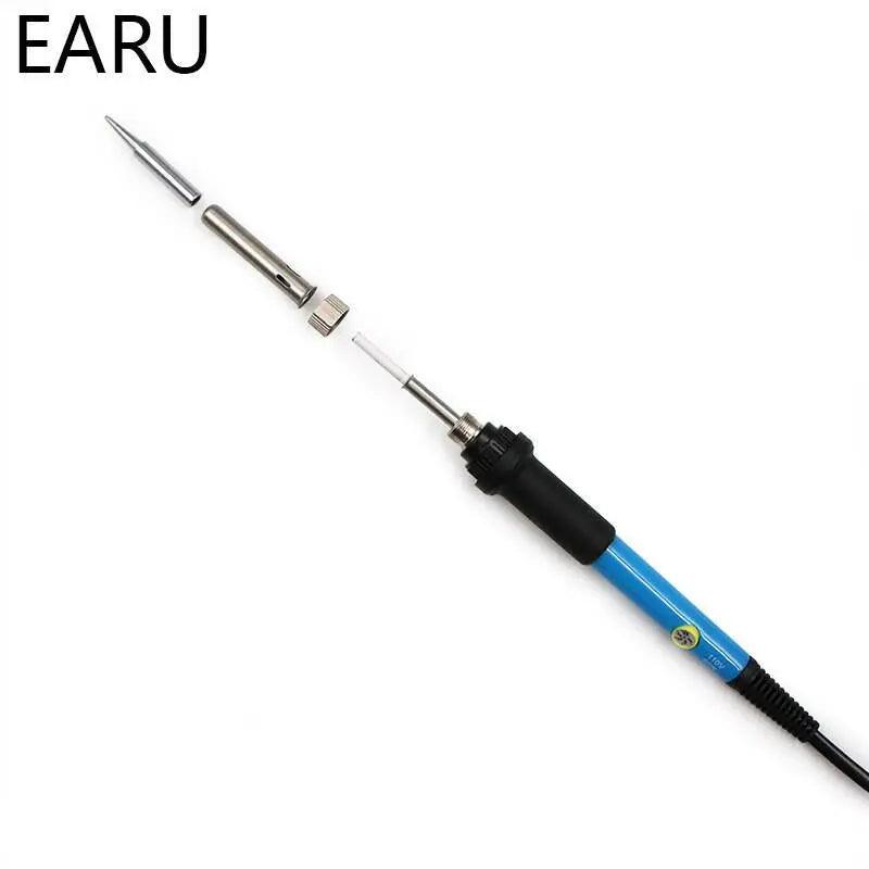 EARU- 60W Electric Soldering Iron Set| Temperature Adjustable Electric Iron - electrical center b2c