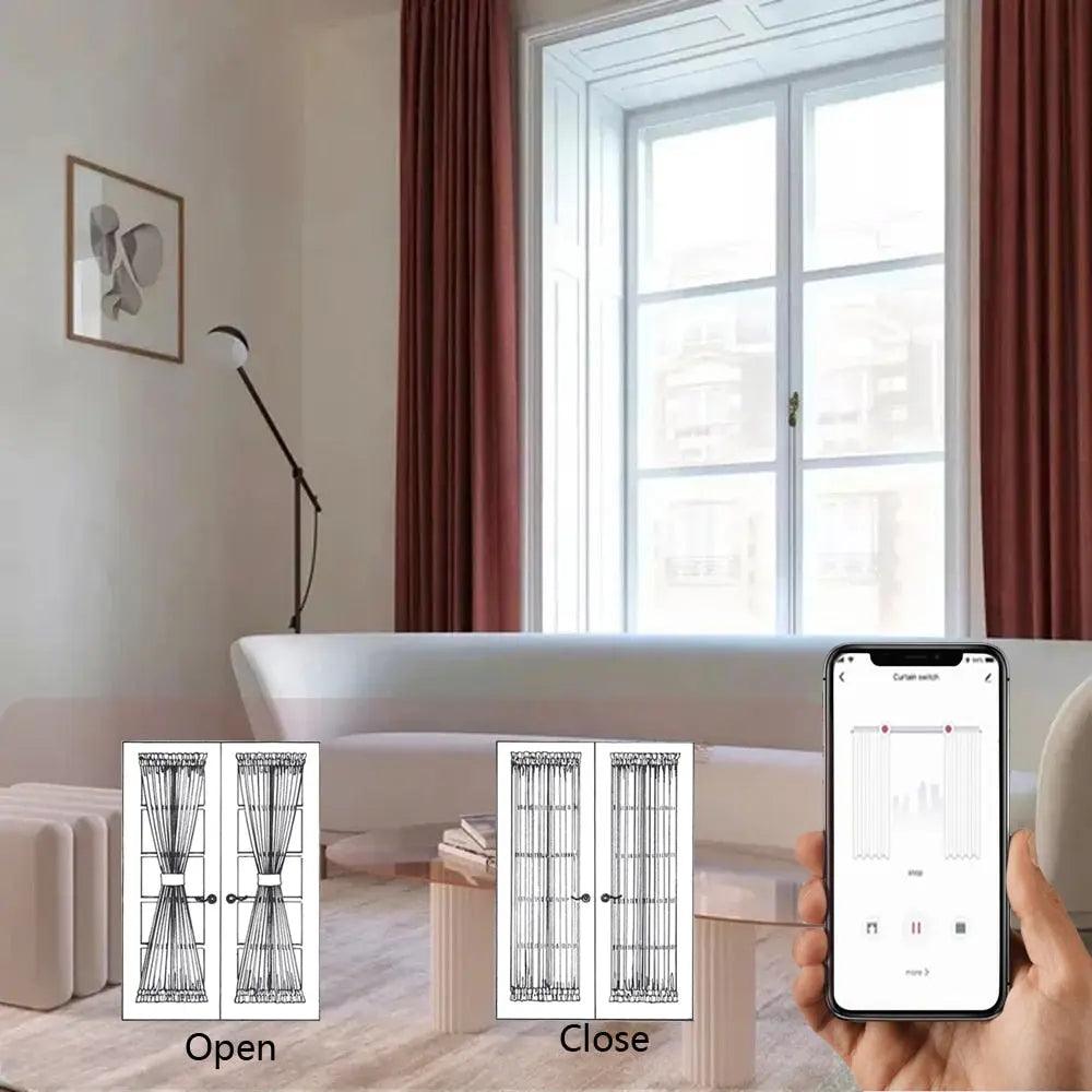 EARU- WiFi Smart Curtain Switch| Module Roller Blinds Shutter - electrical center b2c