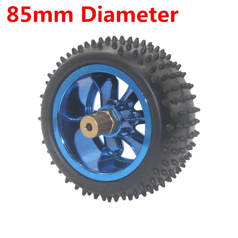 Flexible Hexagonal Coupling Coupler With 85mm Wheel Hub Motor kit For 3mm 4mm 6mm 8mm Shaft Motor
