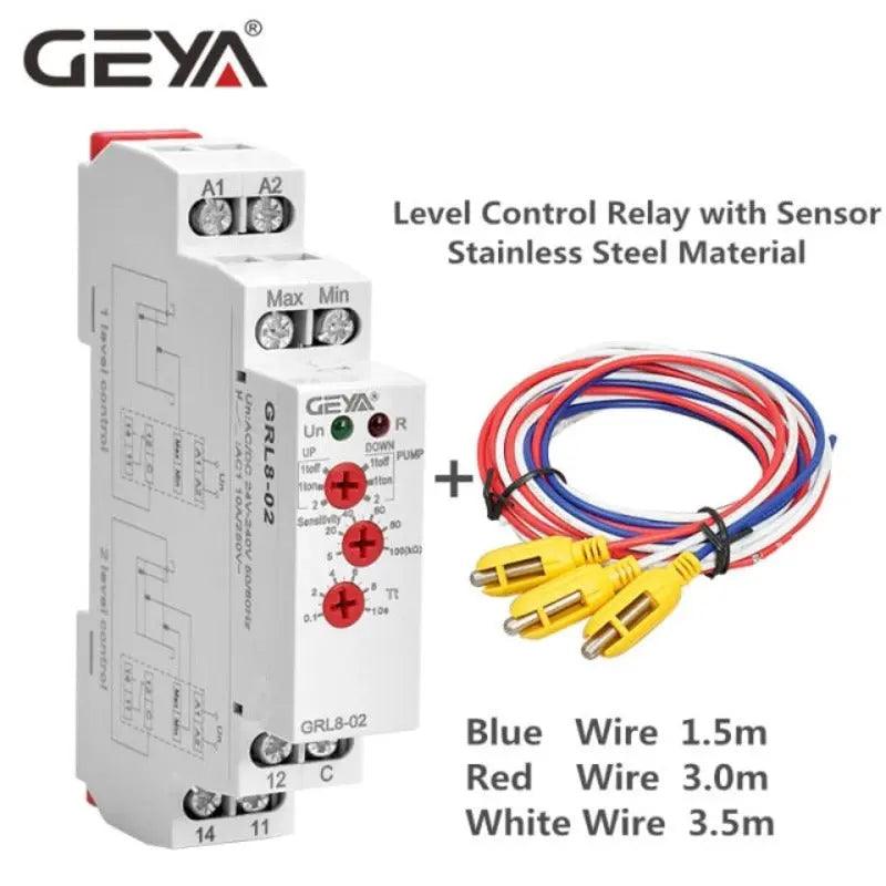 GEYA- Free Shipping GRL8 Liquid Level Control Relay /2P 16A-25A optional - electrical center b2c