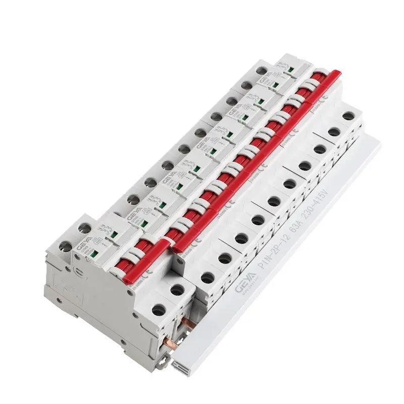 GEYA- PIN TYPE Copper Busbar| for MCB 63A/ 4,6,8,12WAY optional - electrical center b2c