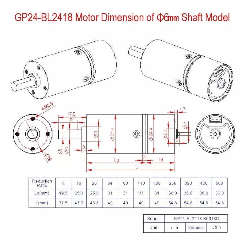 bldc motor dc12v