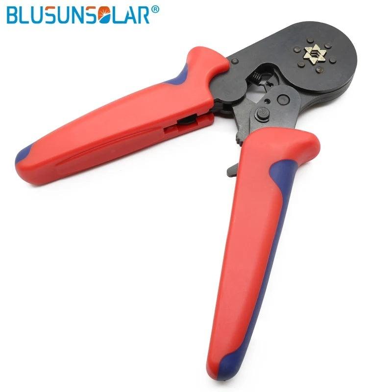 HSC6-6 Mini-type Self-adjustable SOLAR Wire Crimper ,0.25-6.0mm2(24-10 AWG) Terminals Crimping Tools