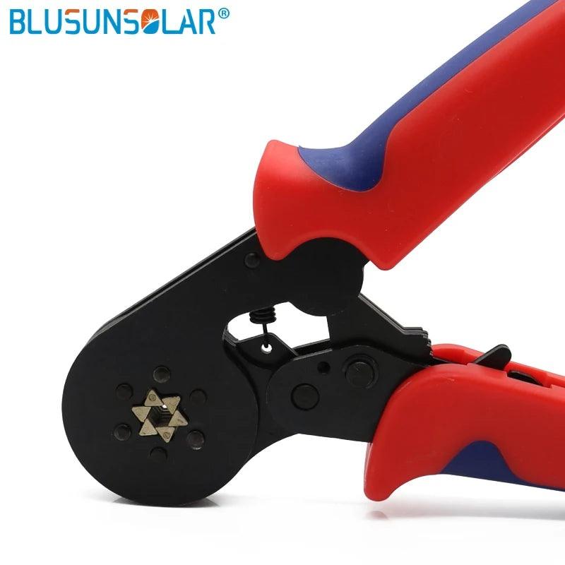HSC6-6 Mini-type Self-adjustable SOLAR Wire Crimper ,0.25-6.0mm2(24-10 AWG) Terminals Crimping Tools