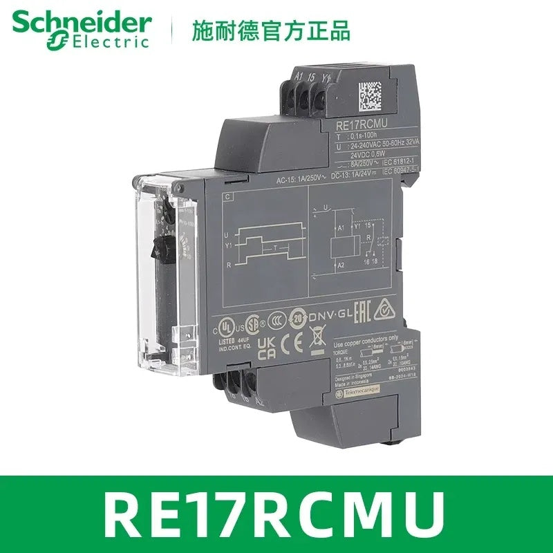 Schneider RE17LAMW On-Delay Relay