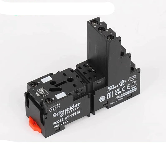 Schneider RXM3 Relay,RXZE2S111M, Relay with BASE, Schneider RXM3, Industrial Control Relay, RXZE2S111M Socket Compatible