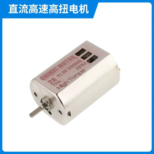 FK280 motor, 280 brushed dc motor, 11.1v high speed motor, 38000rpm dc motor, high torque toy motor, foam dart blaster motor, rc car replacement motor, n35sh magnet motor, high performance hobby motor, 1.5mm d-shaft motor