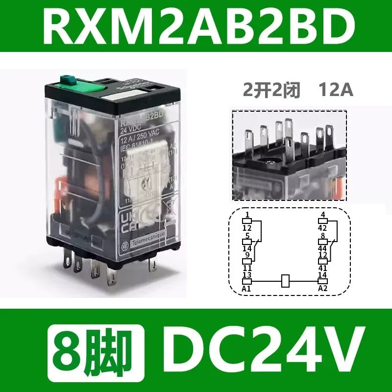 5Pcs/Lot Schneider RXM Miniature Plug-in Relay